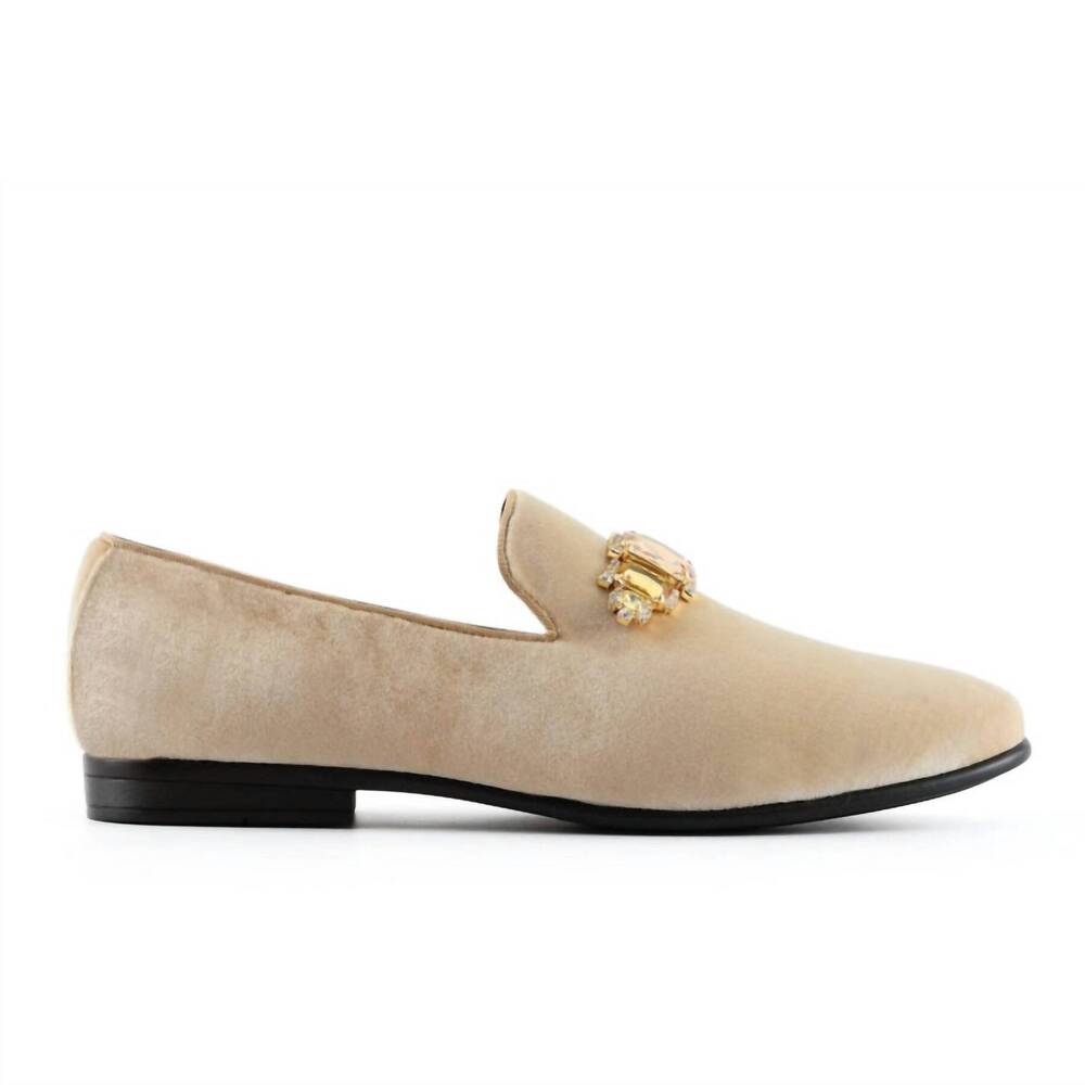 NEW AMALI men's fabio loafer in taupe